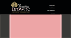 Desktop Screenshot of bowerbirdandbrowne.com